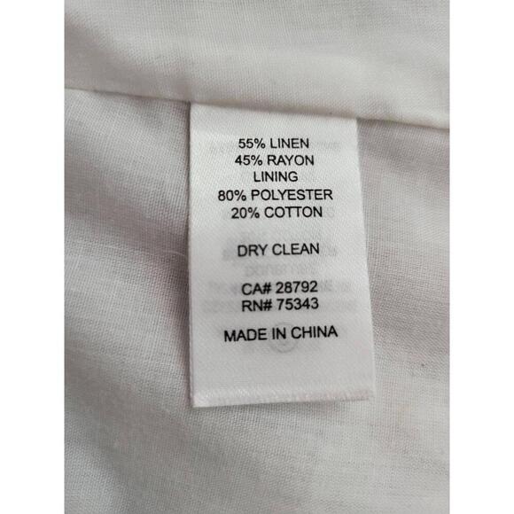 House Of Harlow 1960 Skirt Womens Size Small Yellow Linen Maxi Tiered Boho Chic - Picture 7 of 7